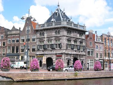 Het centrum van Haarlem.
